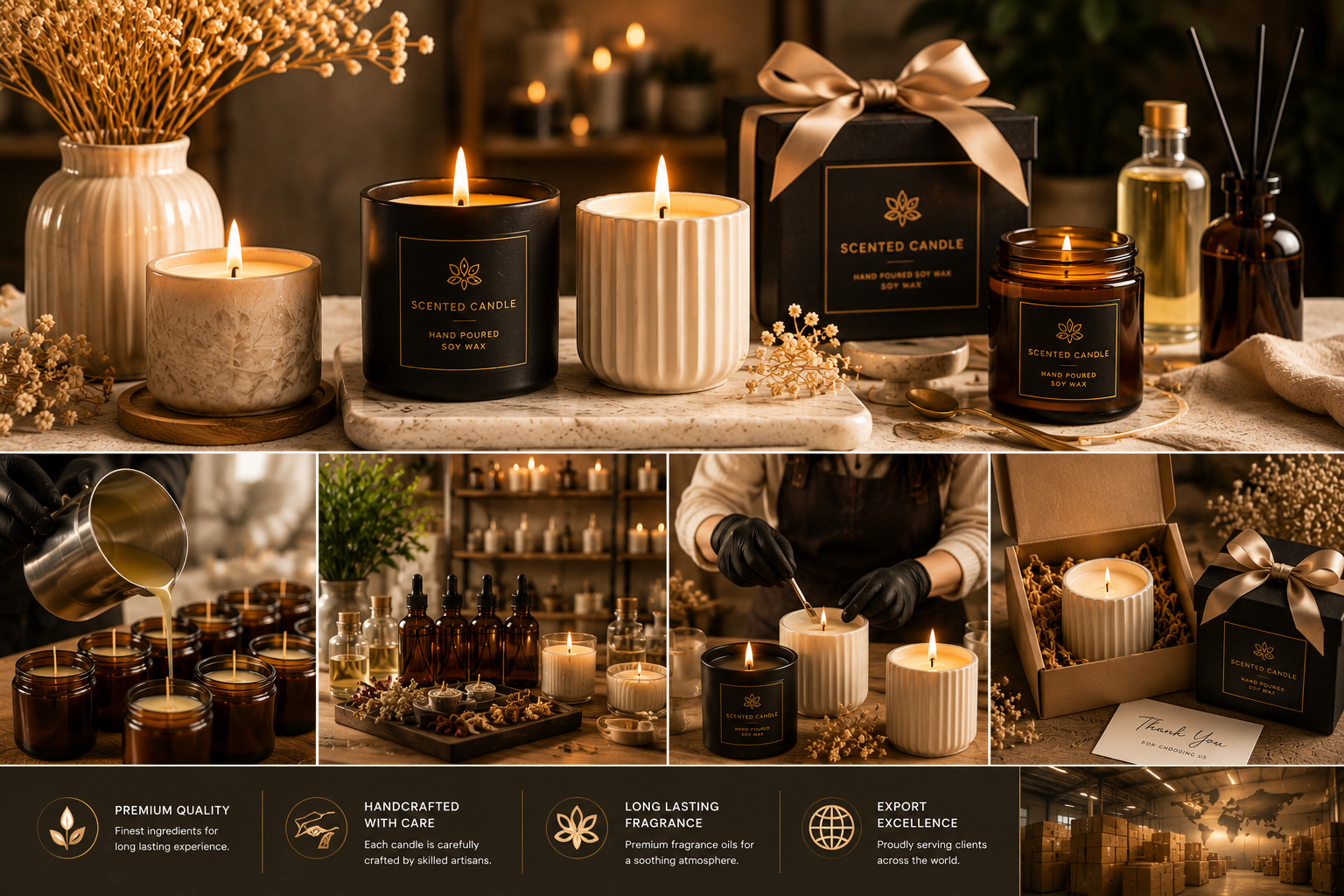 Designer candle